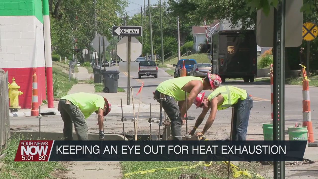 Watching for and avoiding heat exhaustion this summer